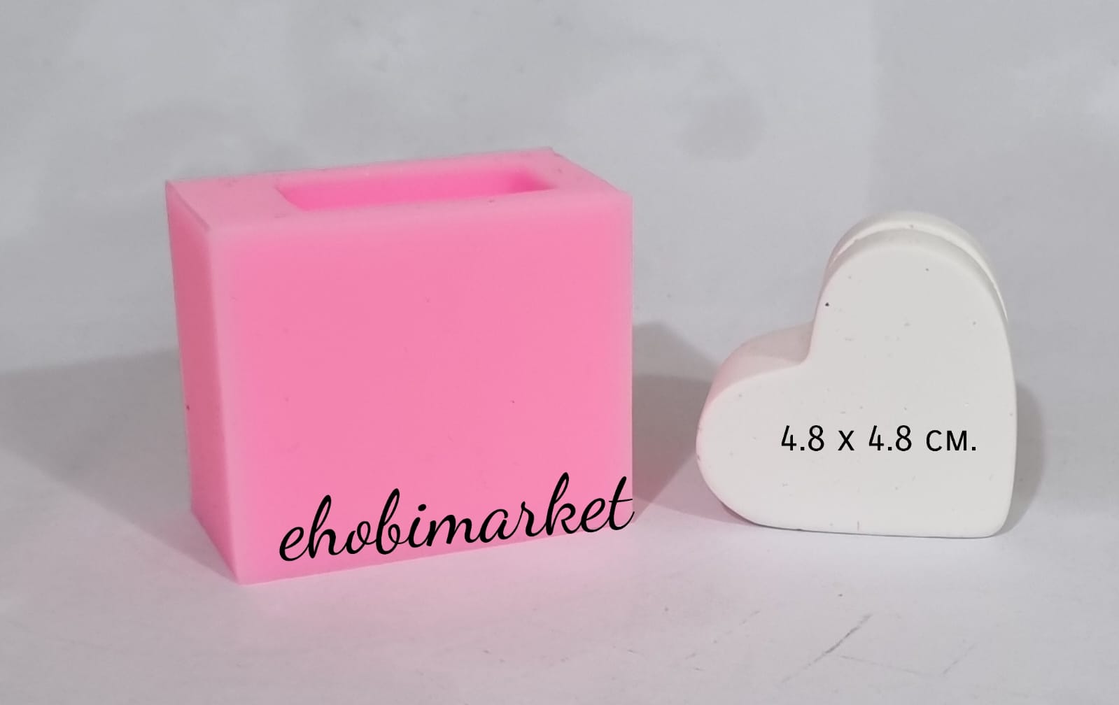 Kalp kartlık silikon kalıp 