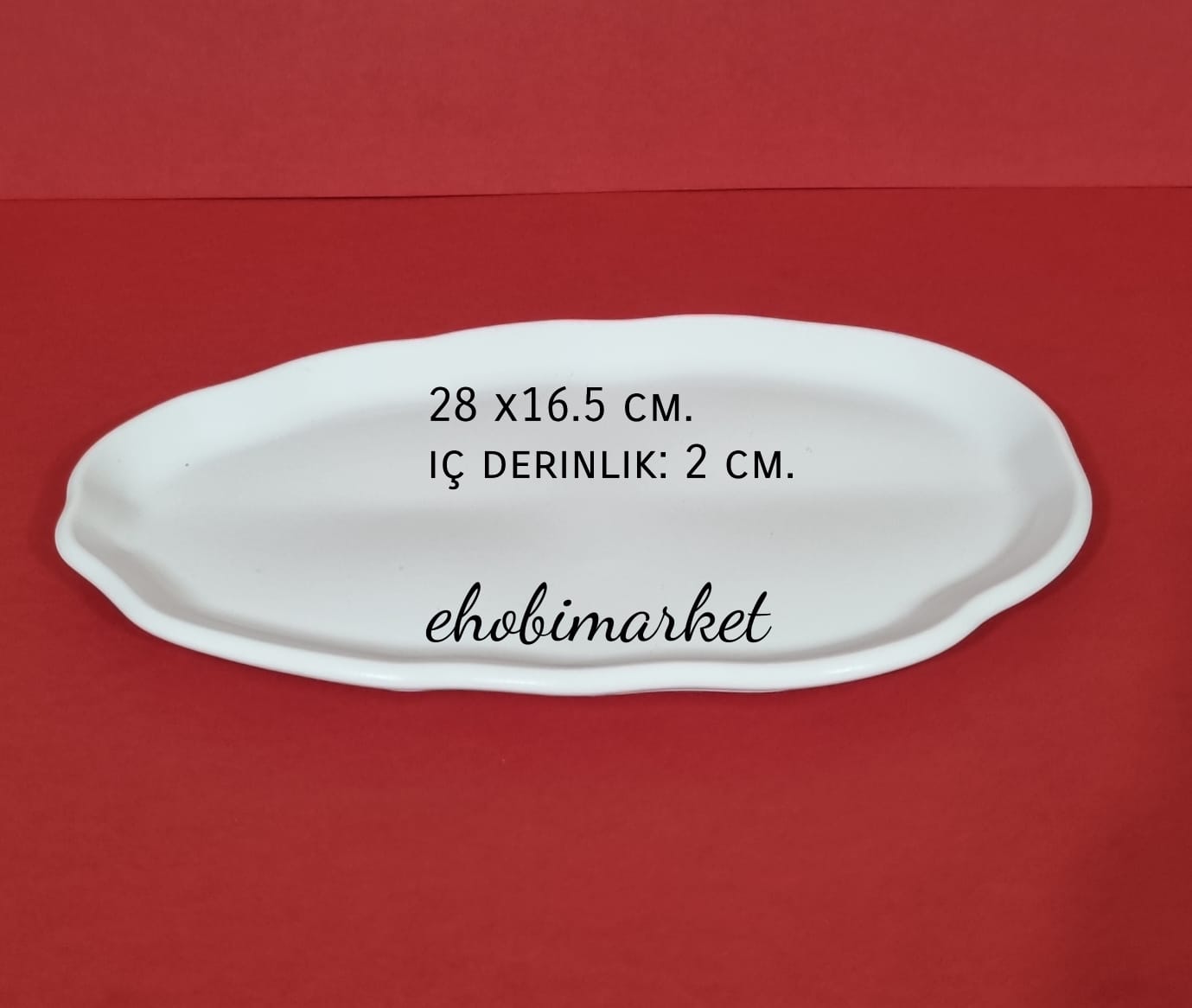 Dokulu uzun şekilli sunum tabağı silikon kalıp