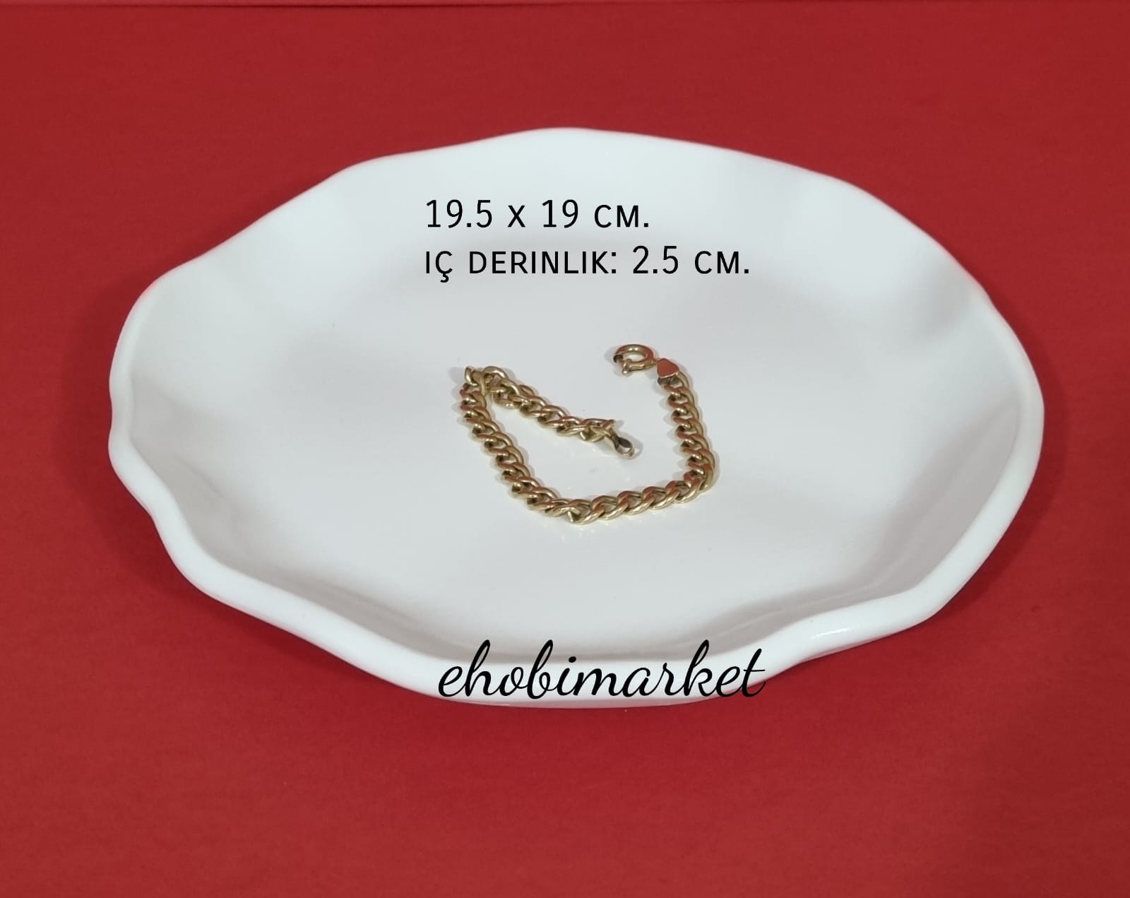 Dokulu oval şekilli sunum tabağı silikon kalıp