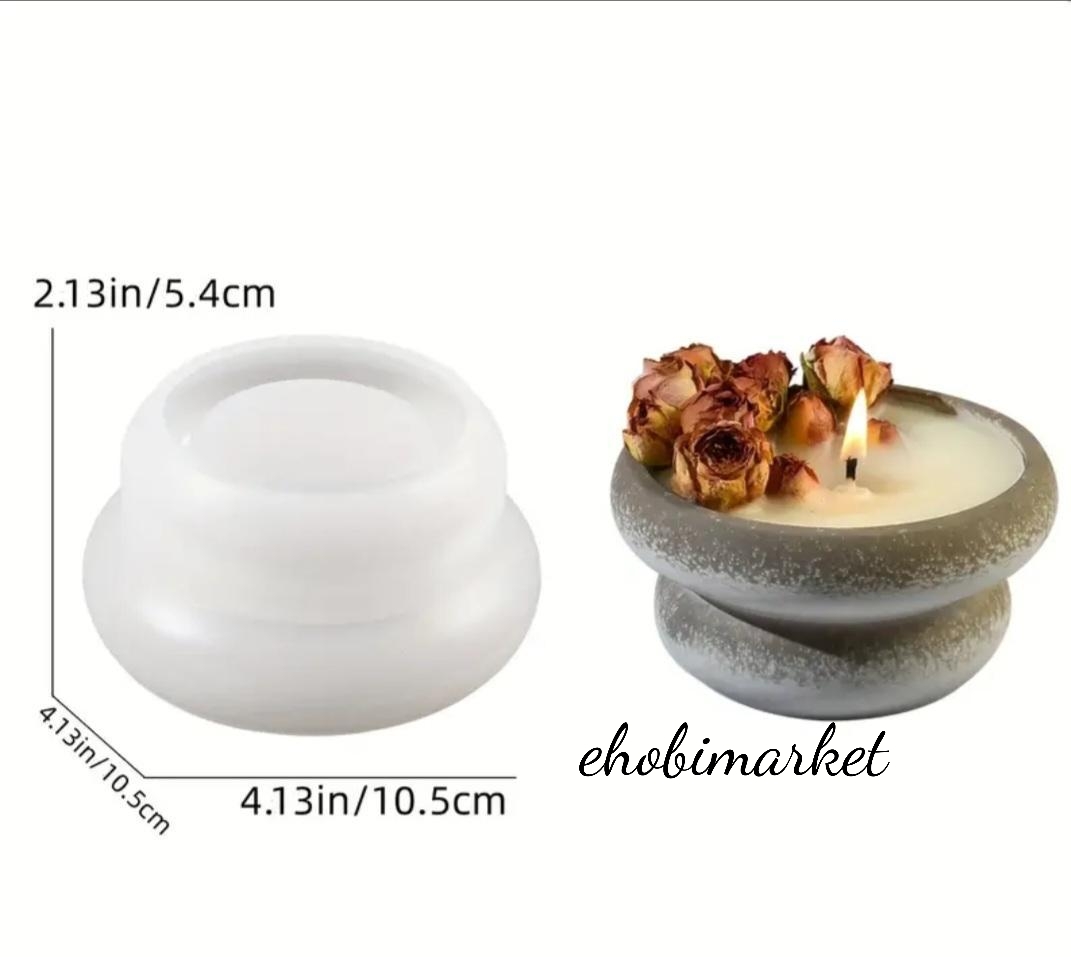 Tealight mumluk silikon kalıp 1