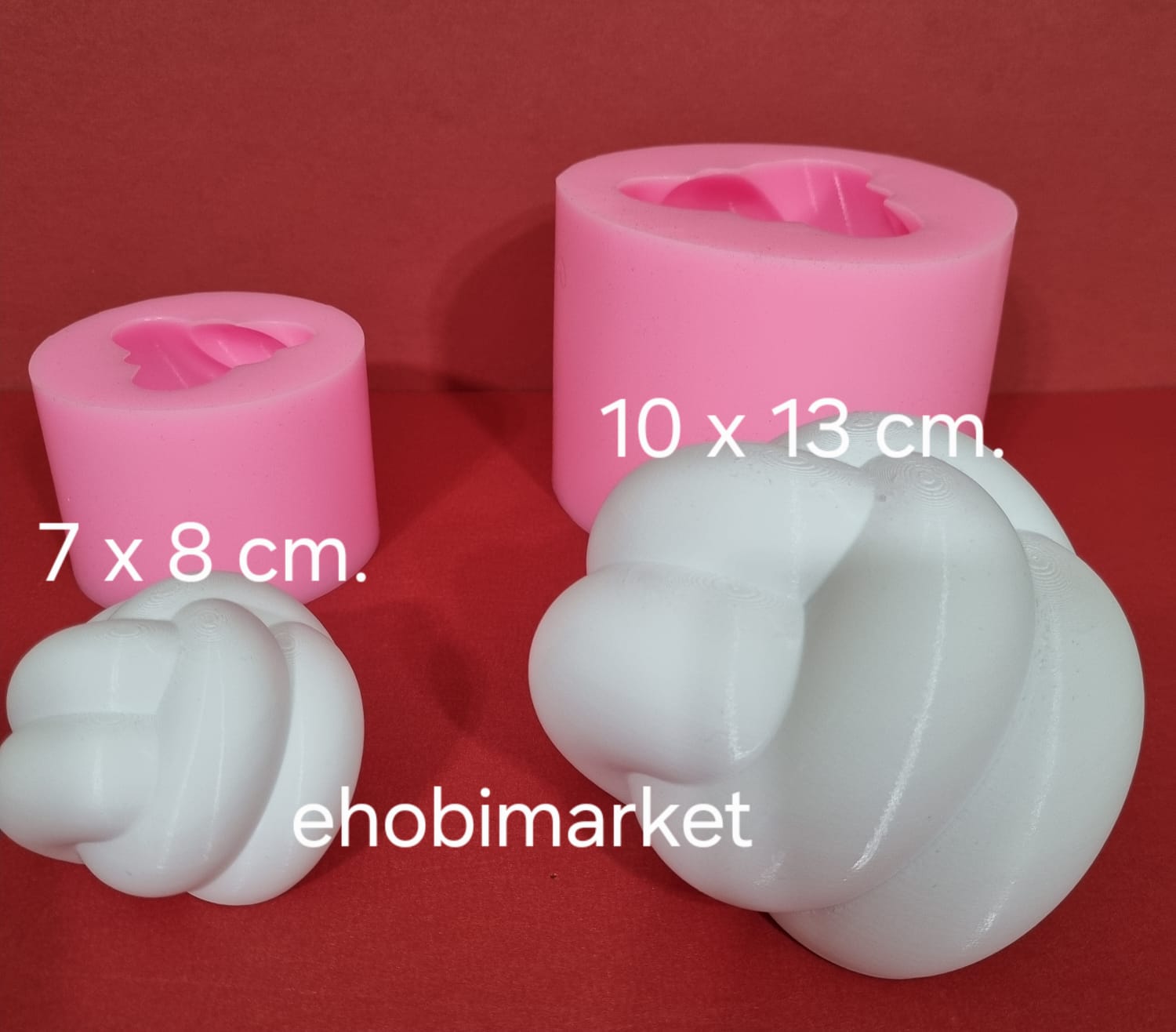 İkili yün yumağı silikon kalıp