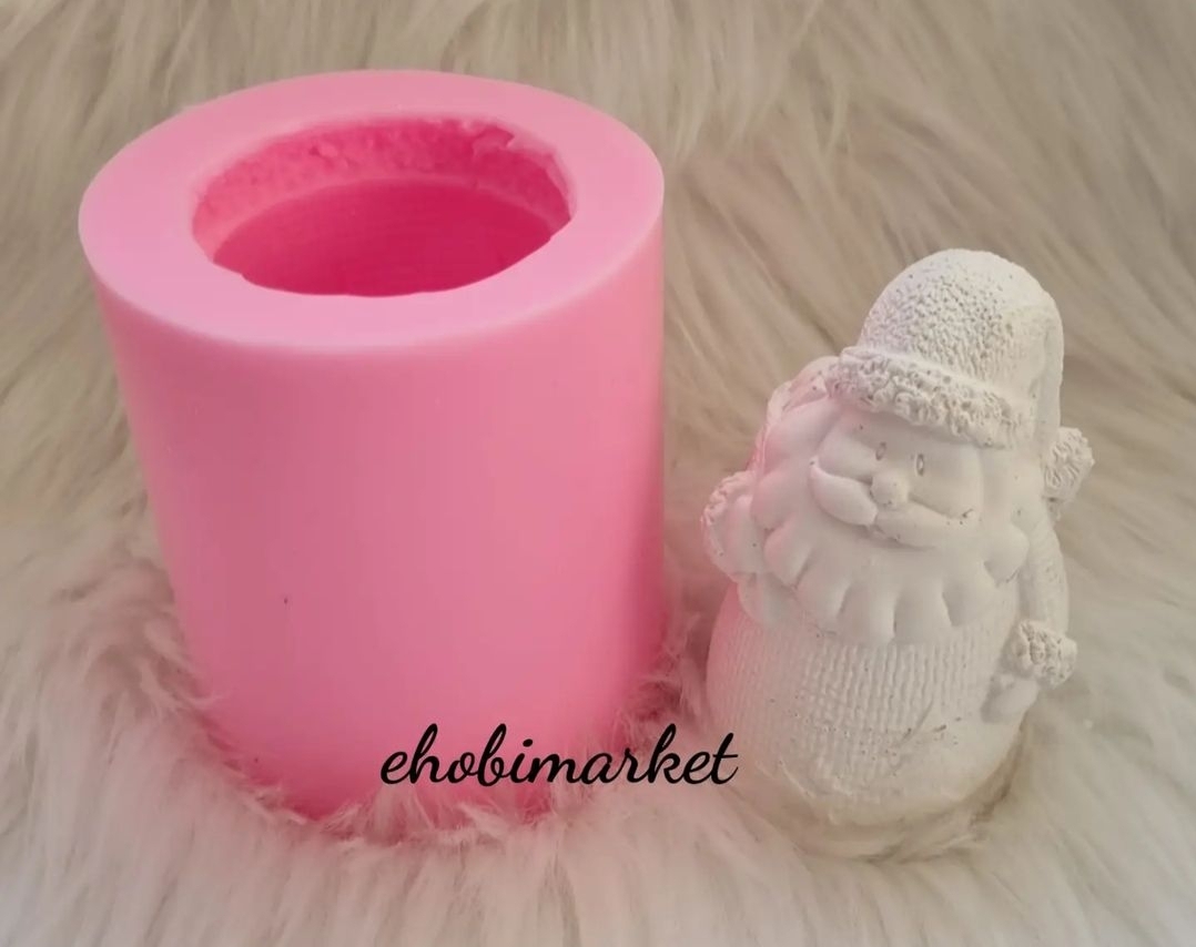 Noel baba silikon kalip