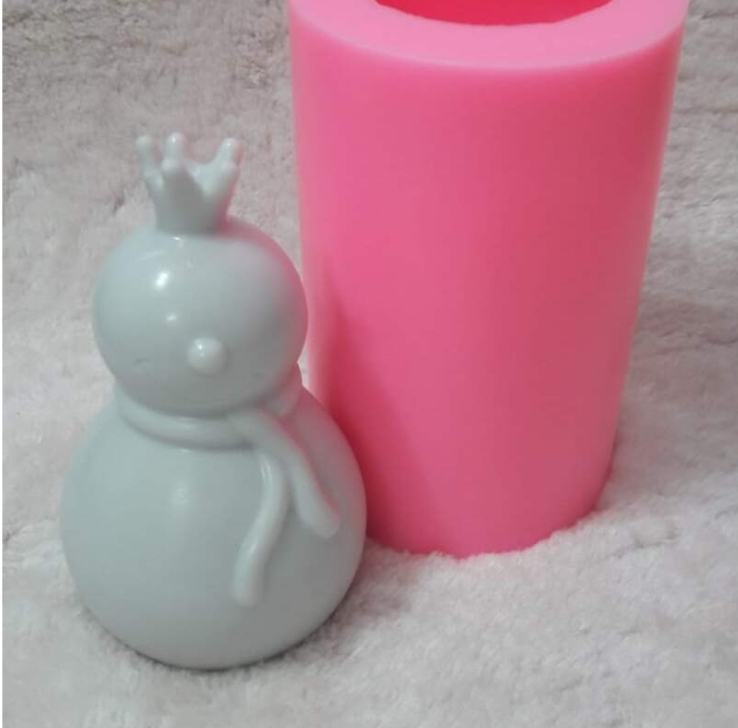 Şişko Kardan adam silikon kalip