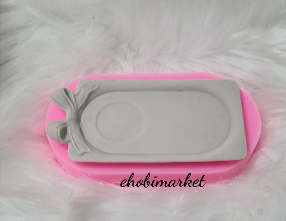 Fiyonk detayli sunum silikon kalip