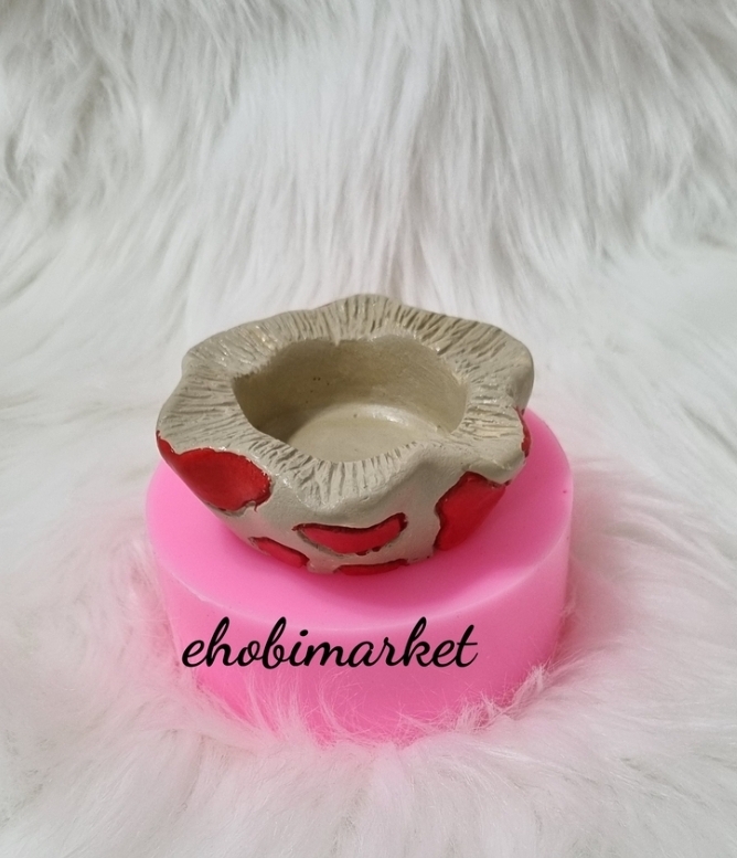 Mantar mumluk silikon kalip