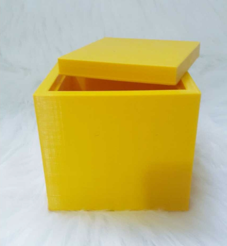 Kapakli kare kutu silikon kalip