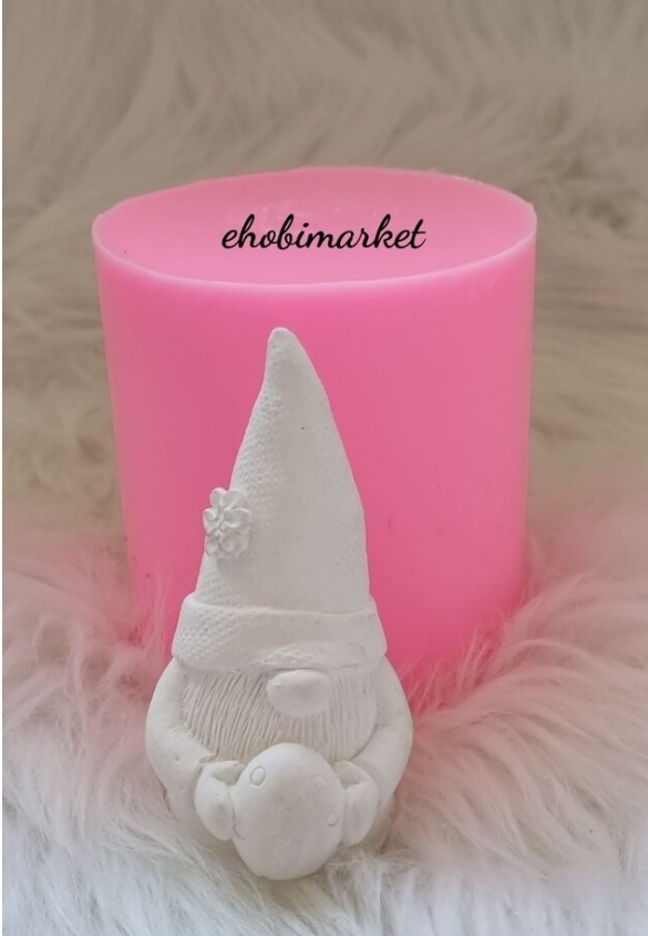 Yumurtali gnome silikon kalip
