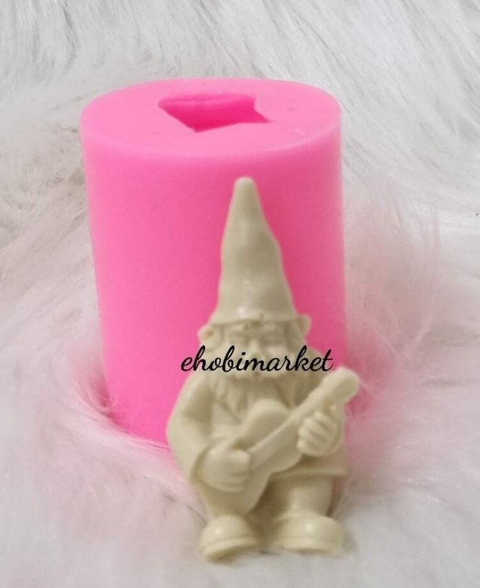 Gitarli Cüce silikon kalip