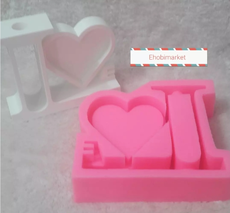 Kalpli tüp vazo silikon kalip