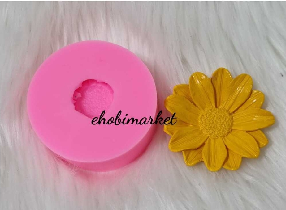 Papatya lokumluk silikon kalip