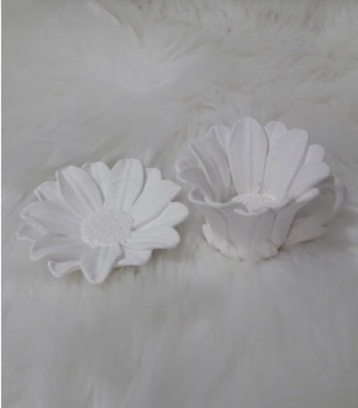 Papatya fincan  lokumluk silikon kalip