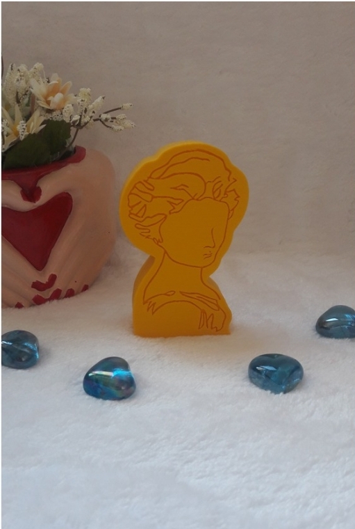 Kadin profil silikon kalip