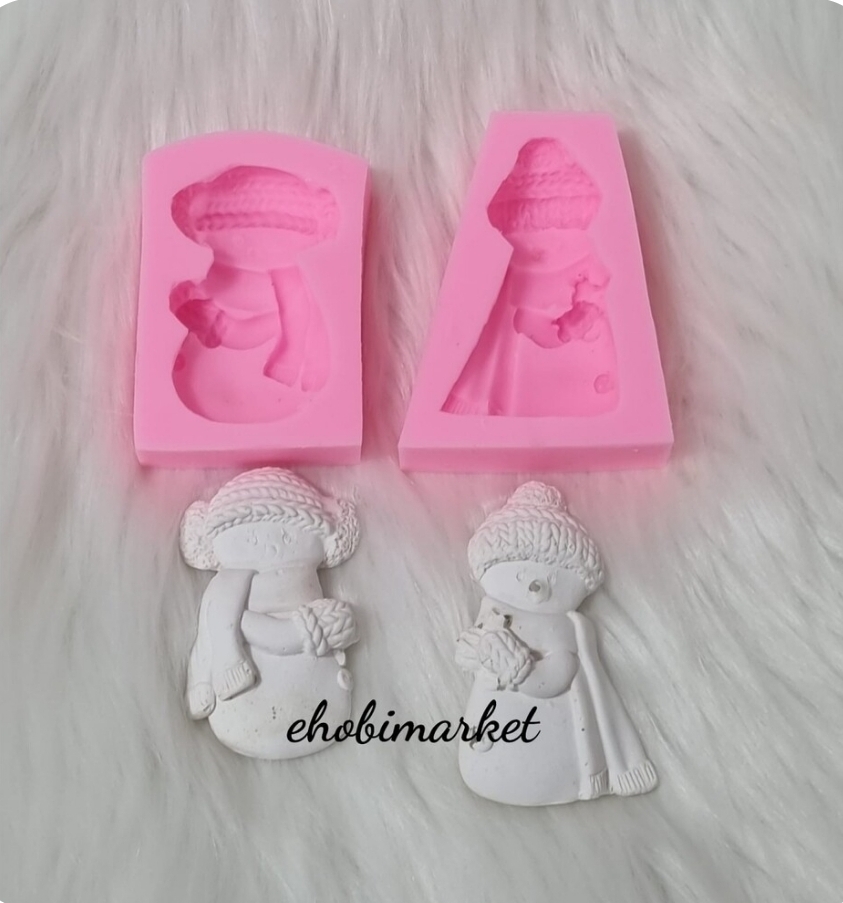 Kardan erkek kiz silikon kalip