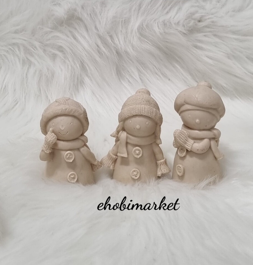 Kardan kizlar silikon kalip