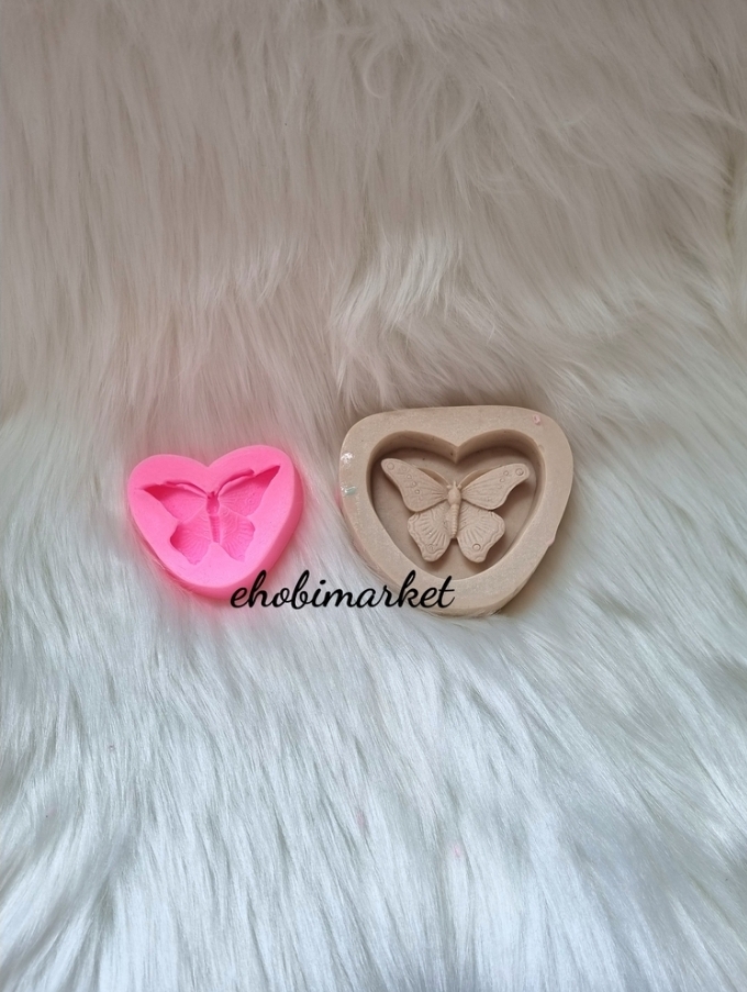 Kelebek silikon kalip