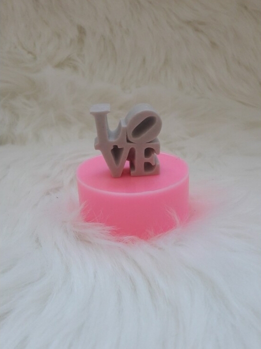 Love yazisi silikon kalip