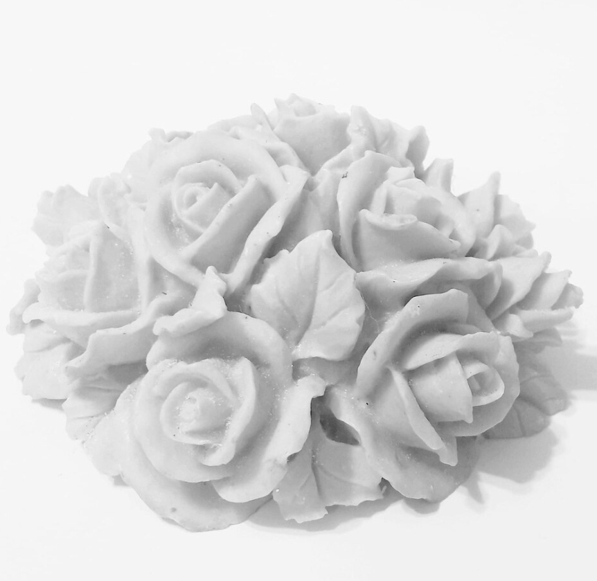 Top gül silikon kalip