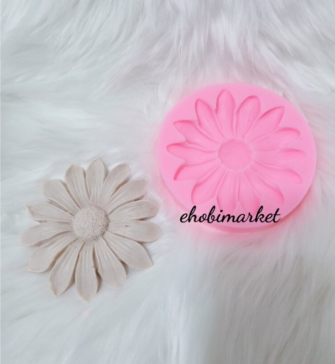 Papatya silikon kalip