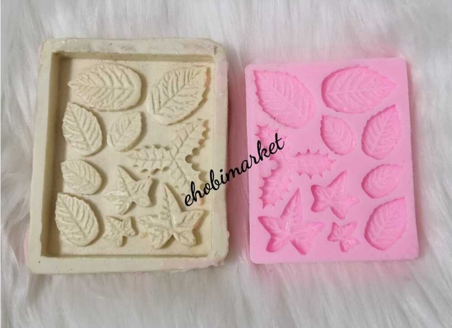 Çoklu yapraklar silikon kalip