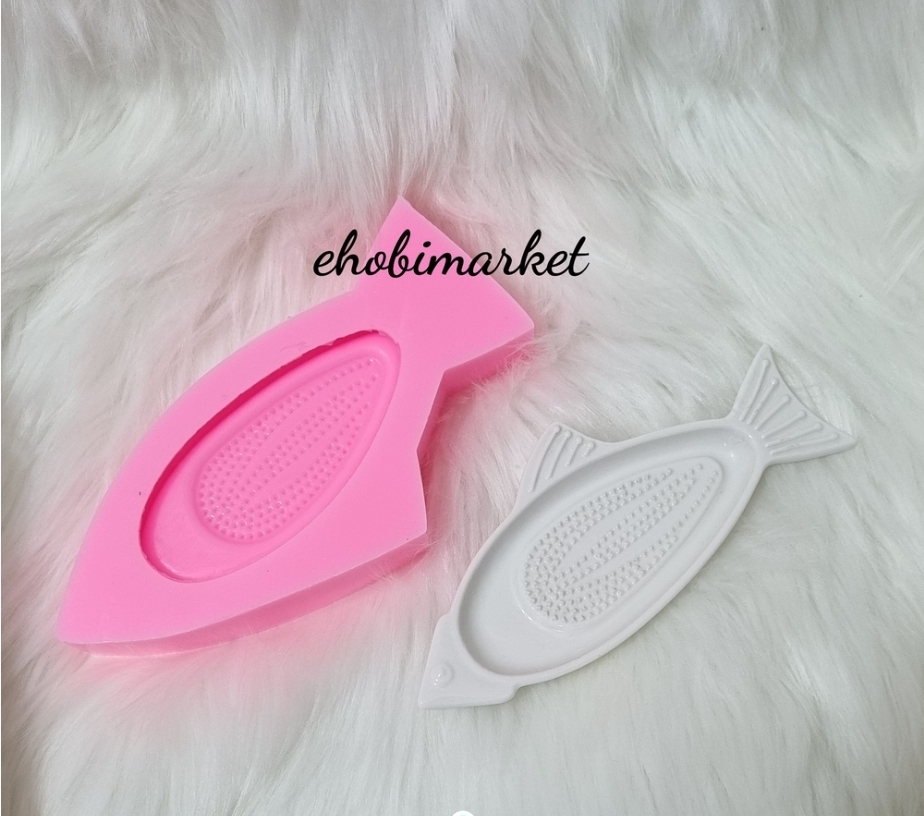 Balık model lokumluk silikon kalip