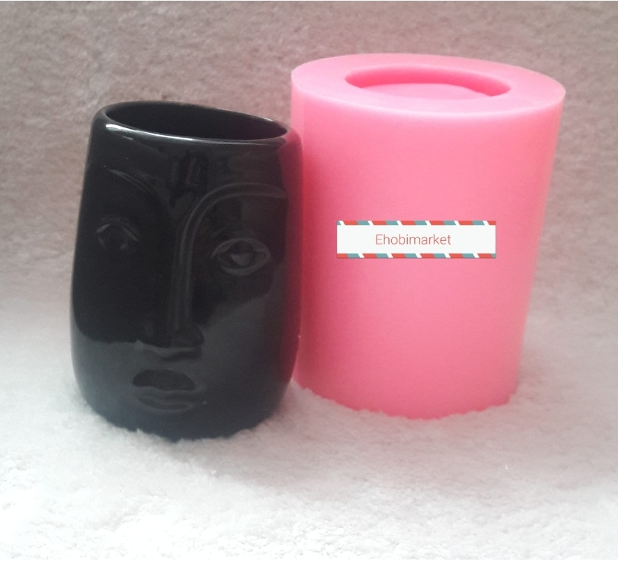 Iskandinav yüz saksi silikon kalip