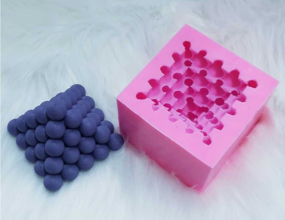 Piramit buble silikon kalip
