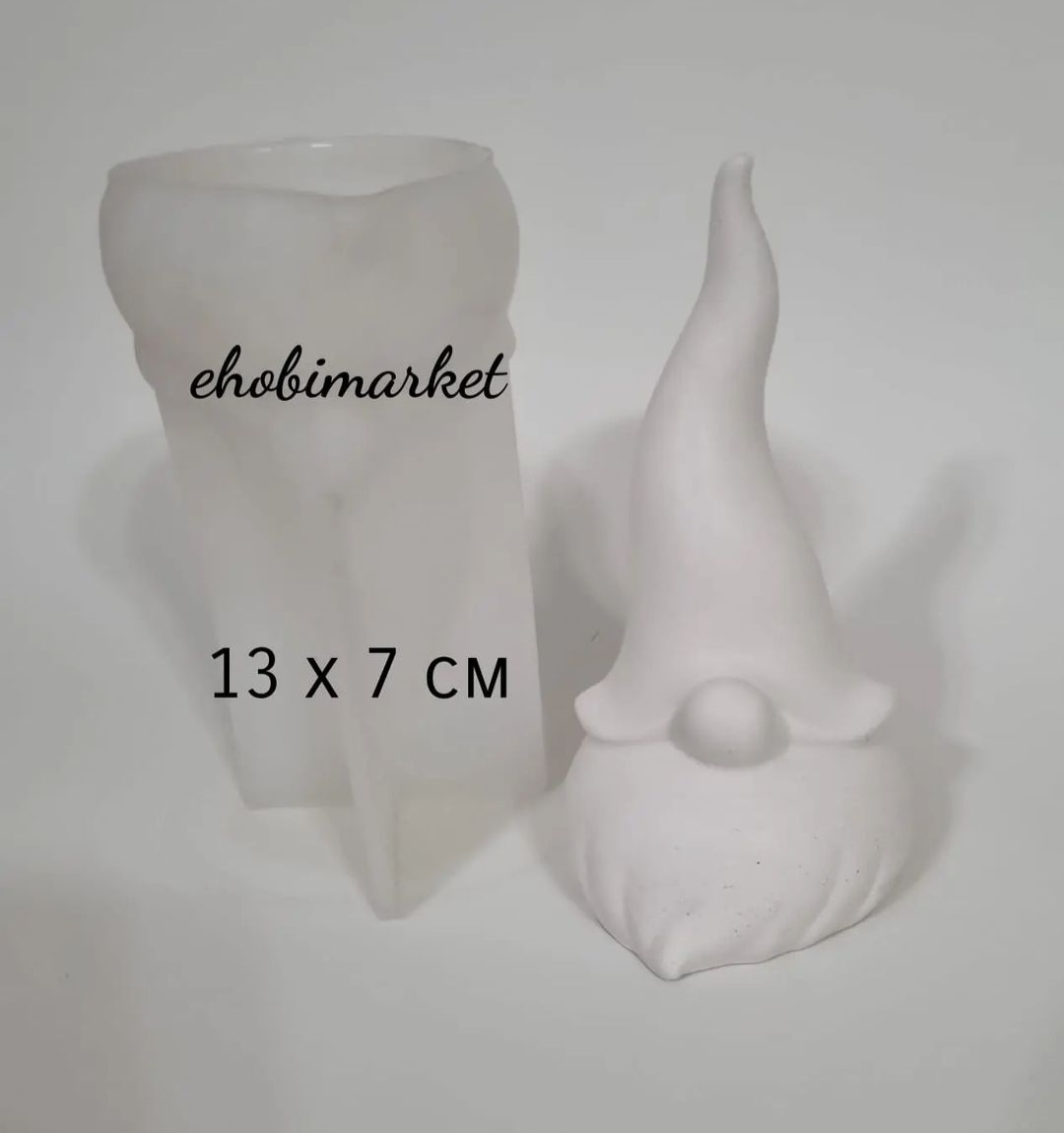 Sivri şapkalı burnuk silikon kalıp 