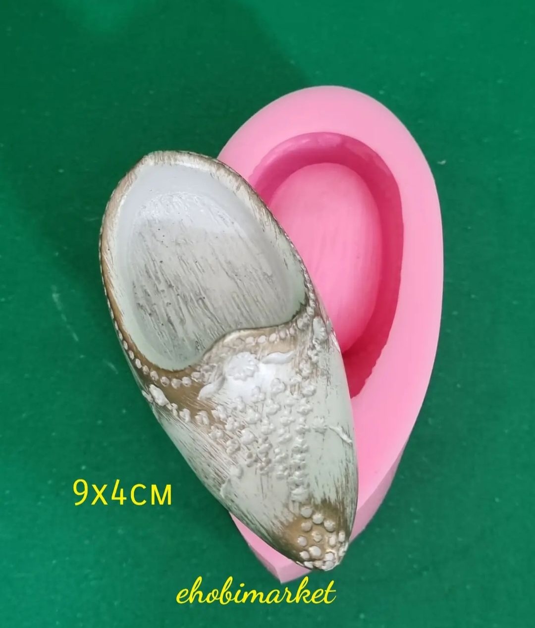 Tek çarık model silikon kalıp